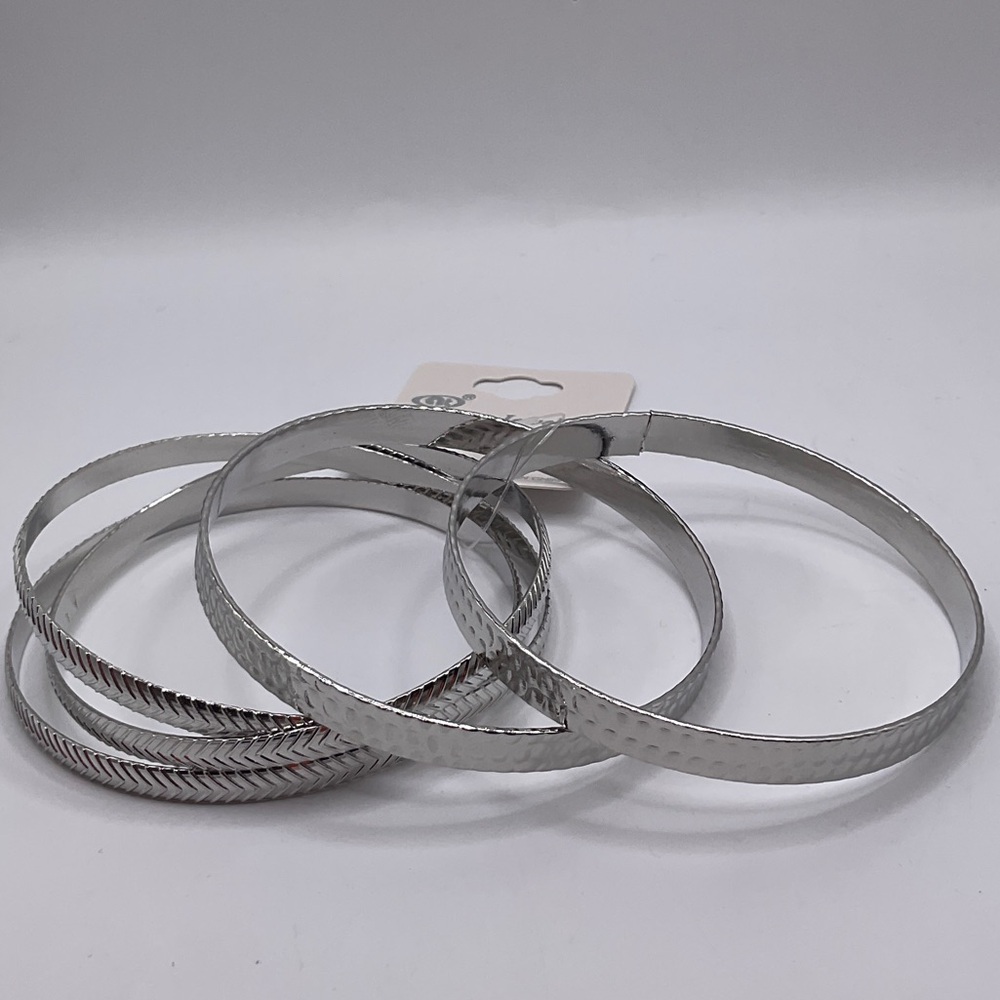 Silver Bracelet Set - Picture 2 of 3